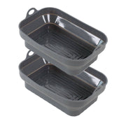 Airfryer Silikoneform, rektangulær 22x15,5cm - 2 stk