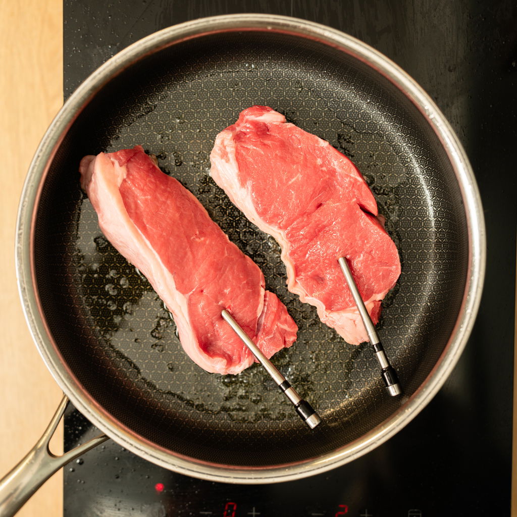 Bluetooth Stegetermometer med 2 Prober