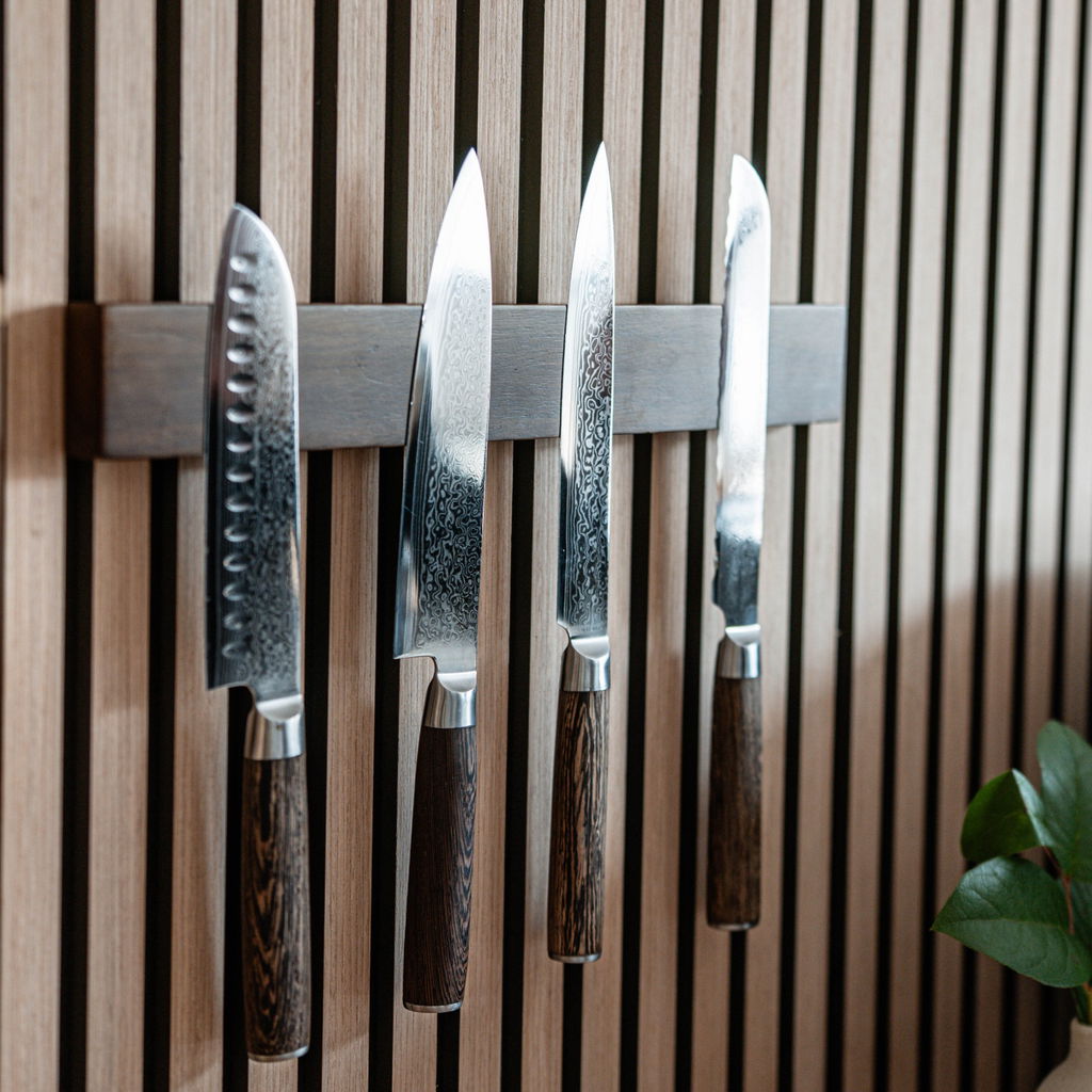 Magnetisk Knivholder i træ 45cm