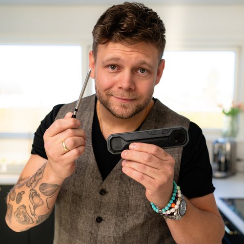 Trådløst Bluetooth Stegetermometer