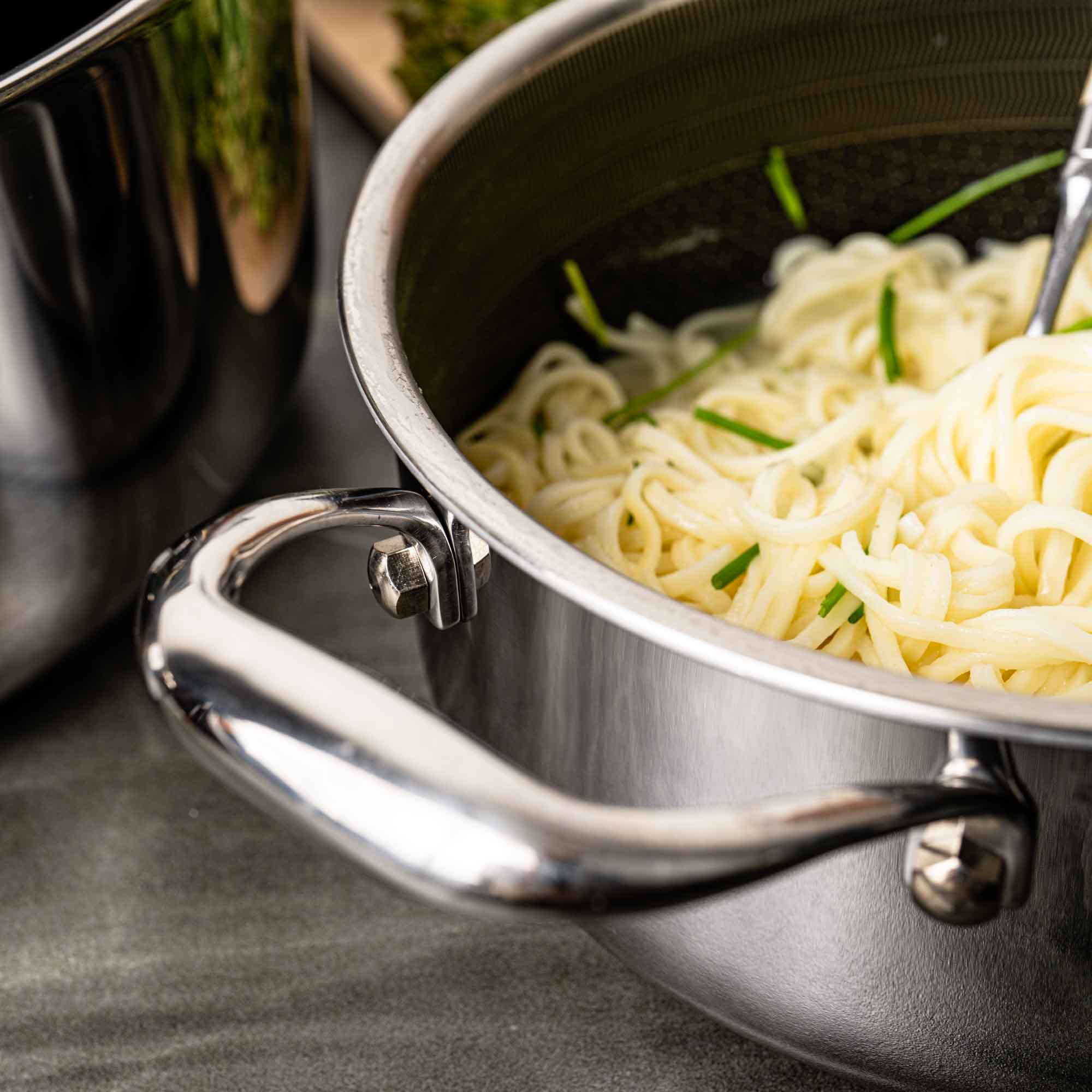 2 Hybrid Gryder: Kasserolle 16 cm og Gryde 20 cm