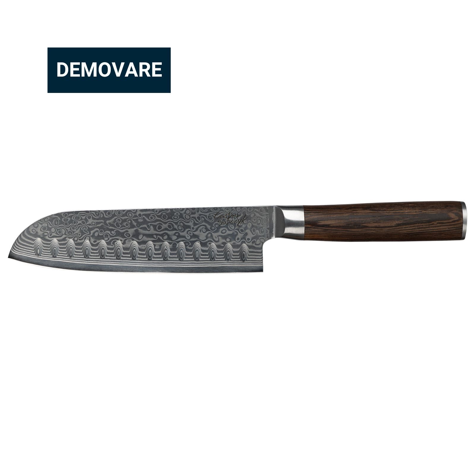 Damaskus Santokukniv 18 cm *DEMO*