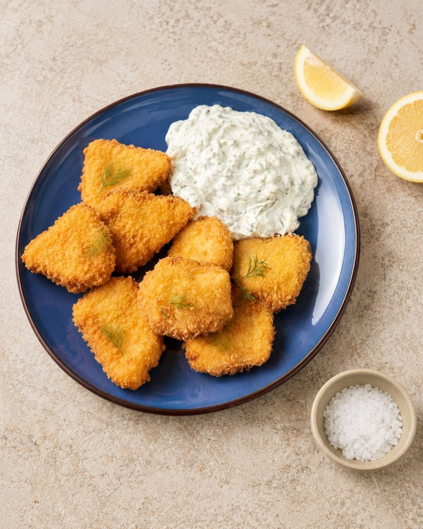 Kyllingenuggets i airfryer – børnenes livret med cornflakes-panering