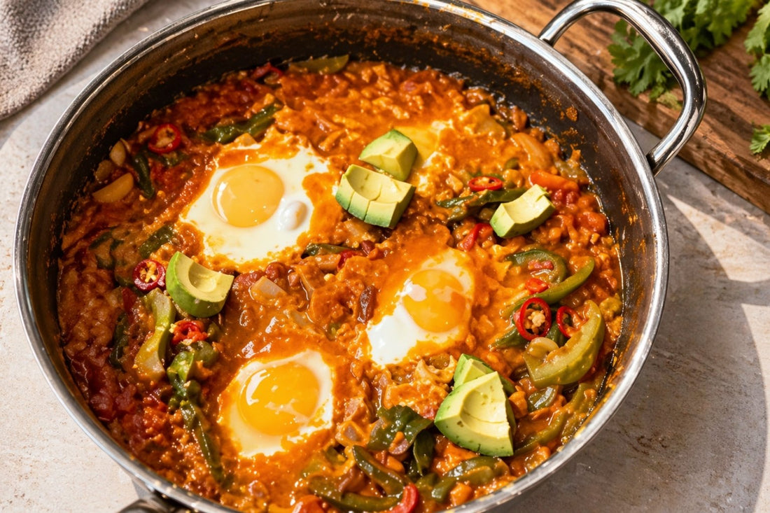 Huevos Rancheros – mexicansk morgenmad med æg og bønner