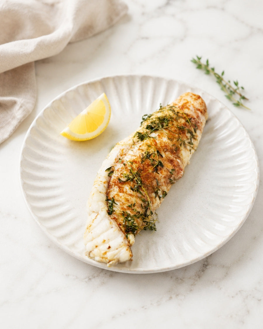 Krydret Havtaskehale i airfryer med urteblanding
