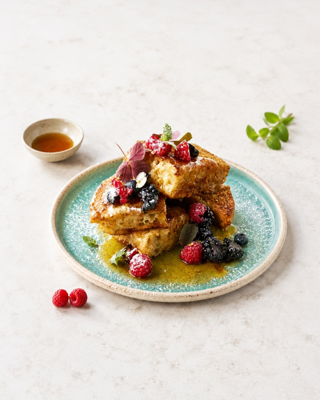 French Toast (Arme Riddere) i airfryer med kanelsukker