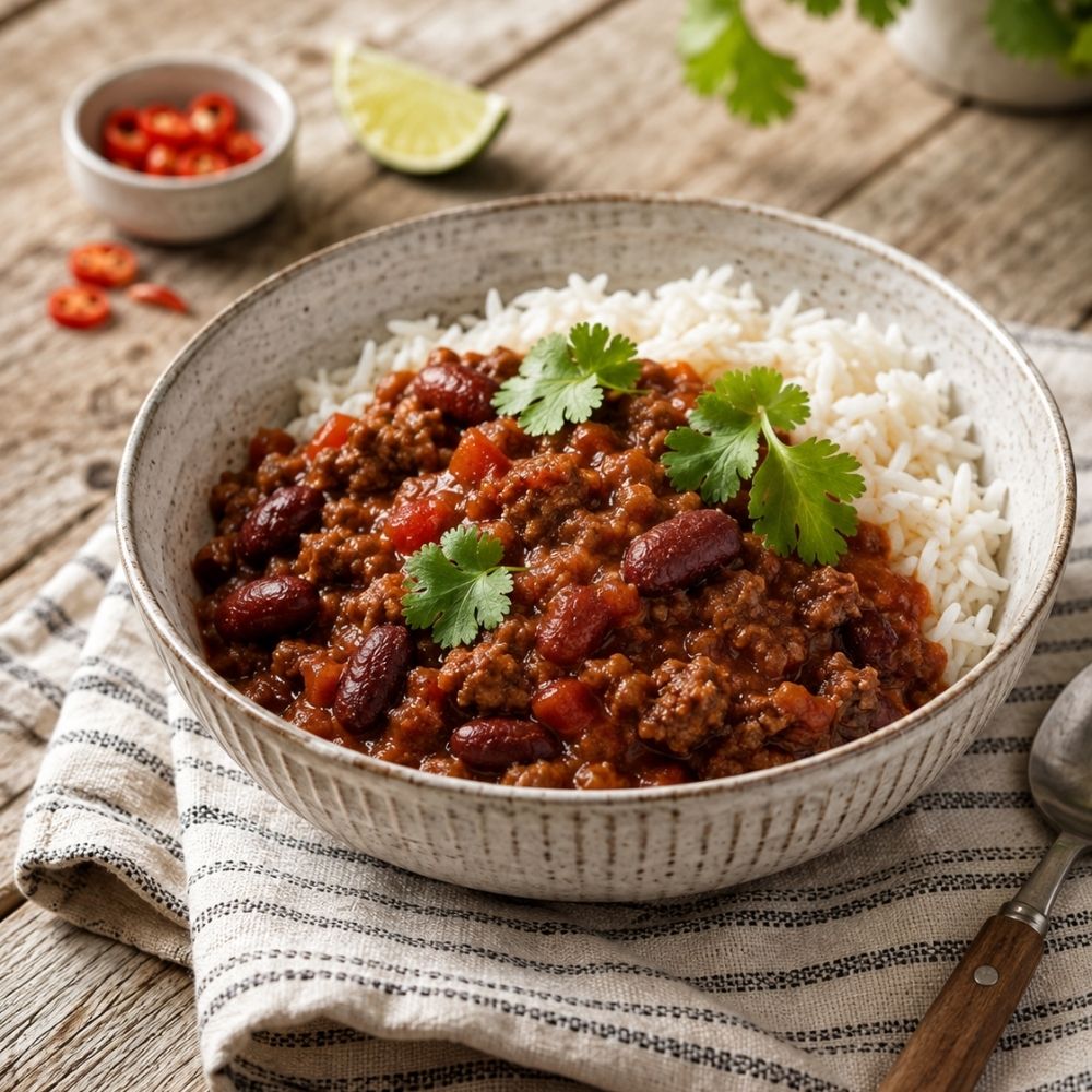 Chili con carne i multicooker
