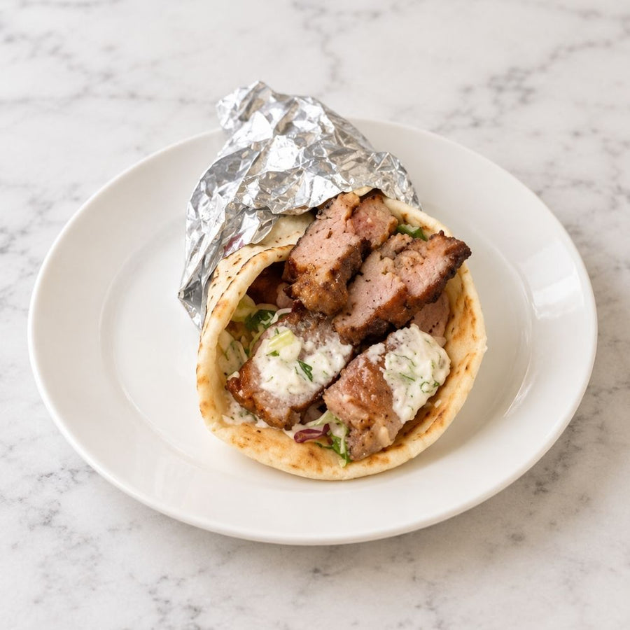 Hjemmelavet kebab af lammebov