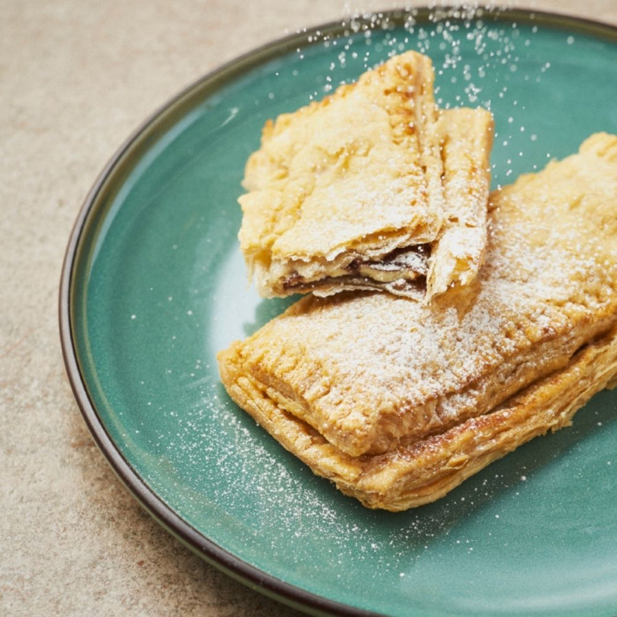Sprøde Kinder-butterdejsbrød i airfryer