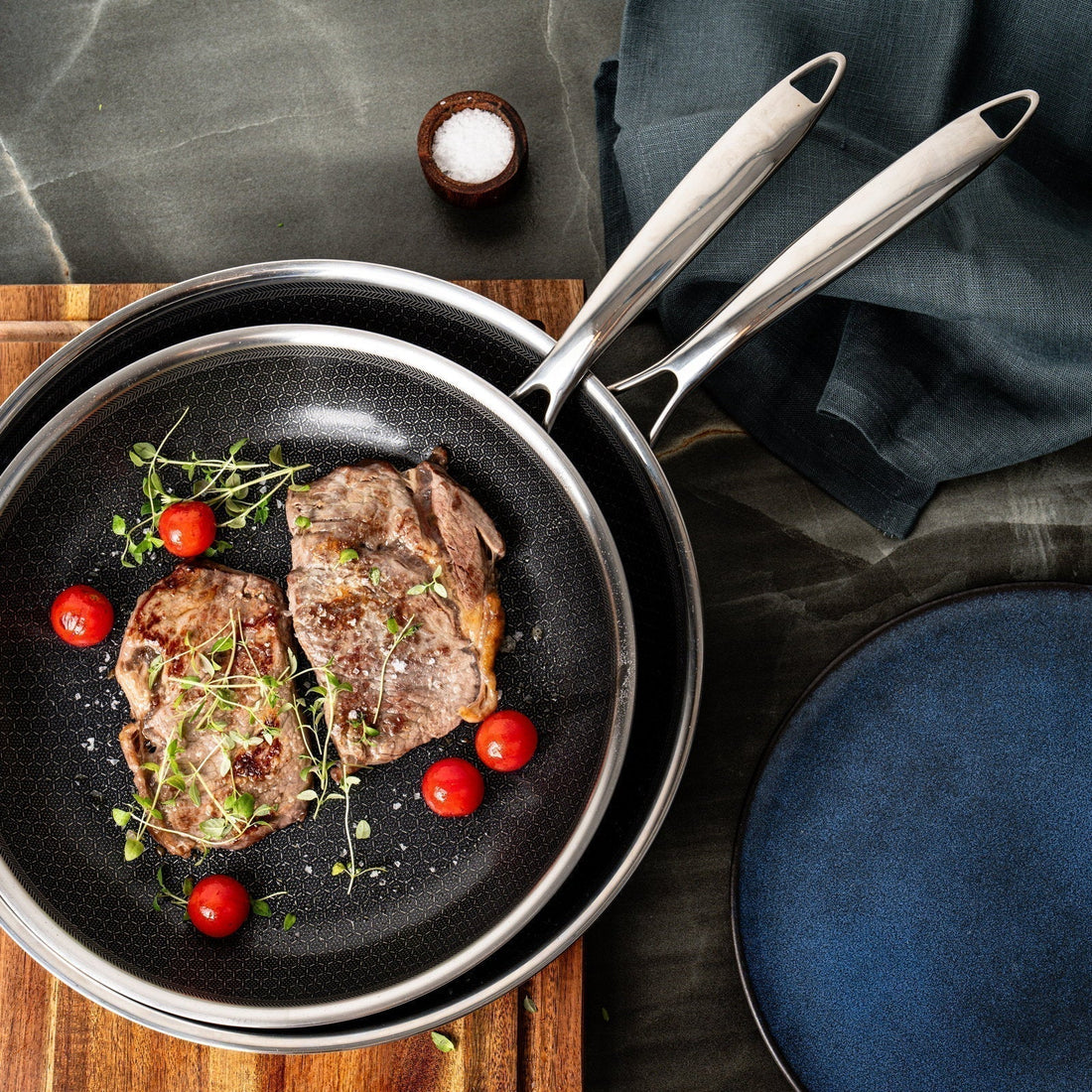 Trin for trin: Sådan genopbygger du non-stick på din hybrid stegepande
