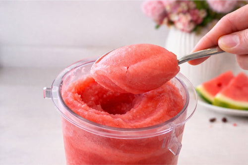 Vandmelon is – Nem og frisk is med lime