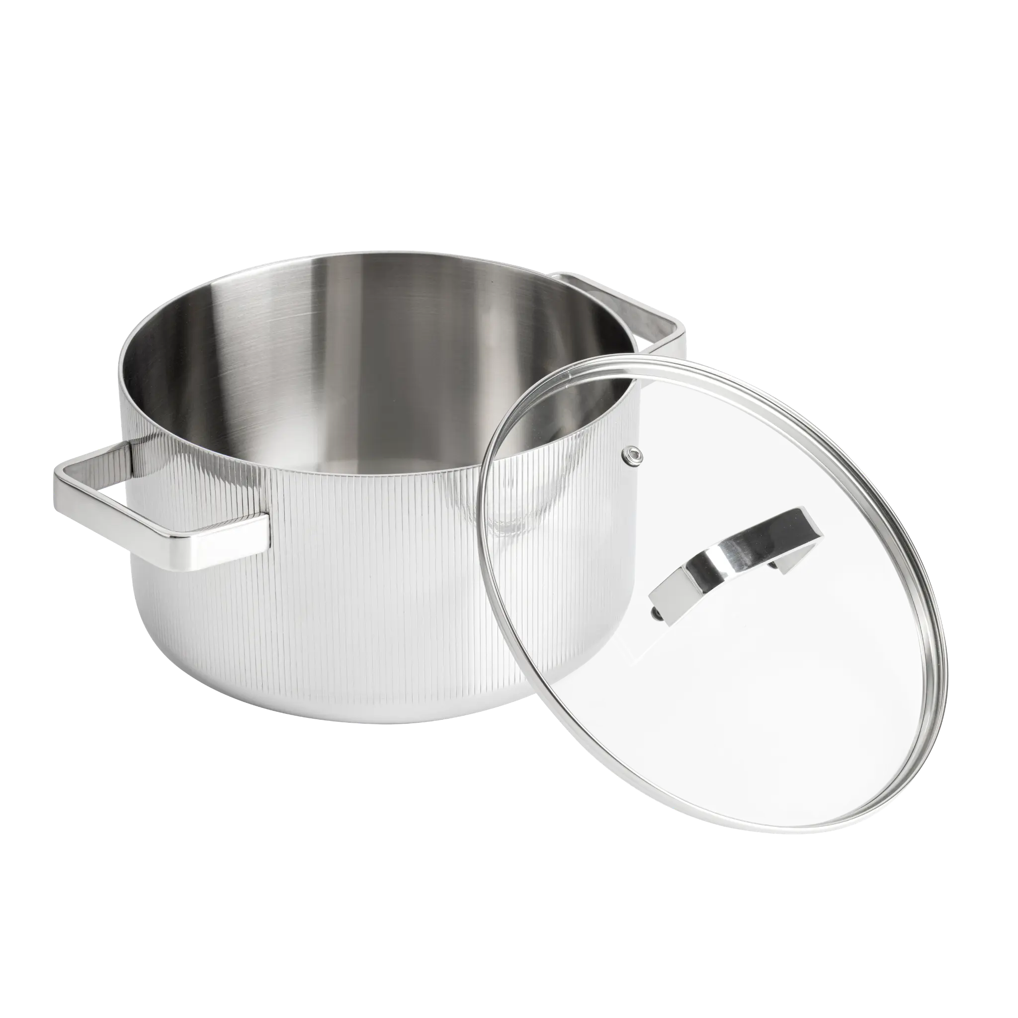 Stria Gryde m. låg Ø24cm – 6L