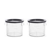 2-pak bøtter til 12-i-1 Ismaskine