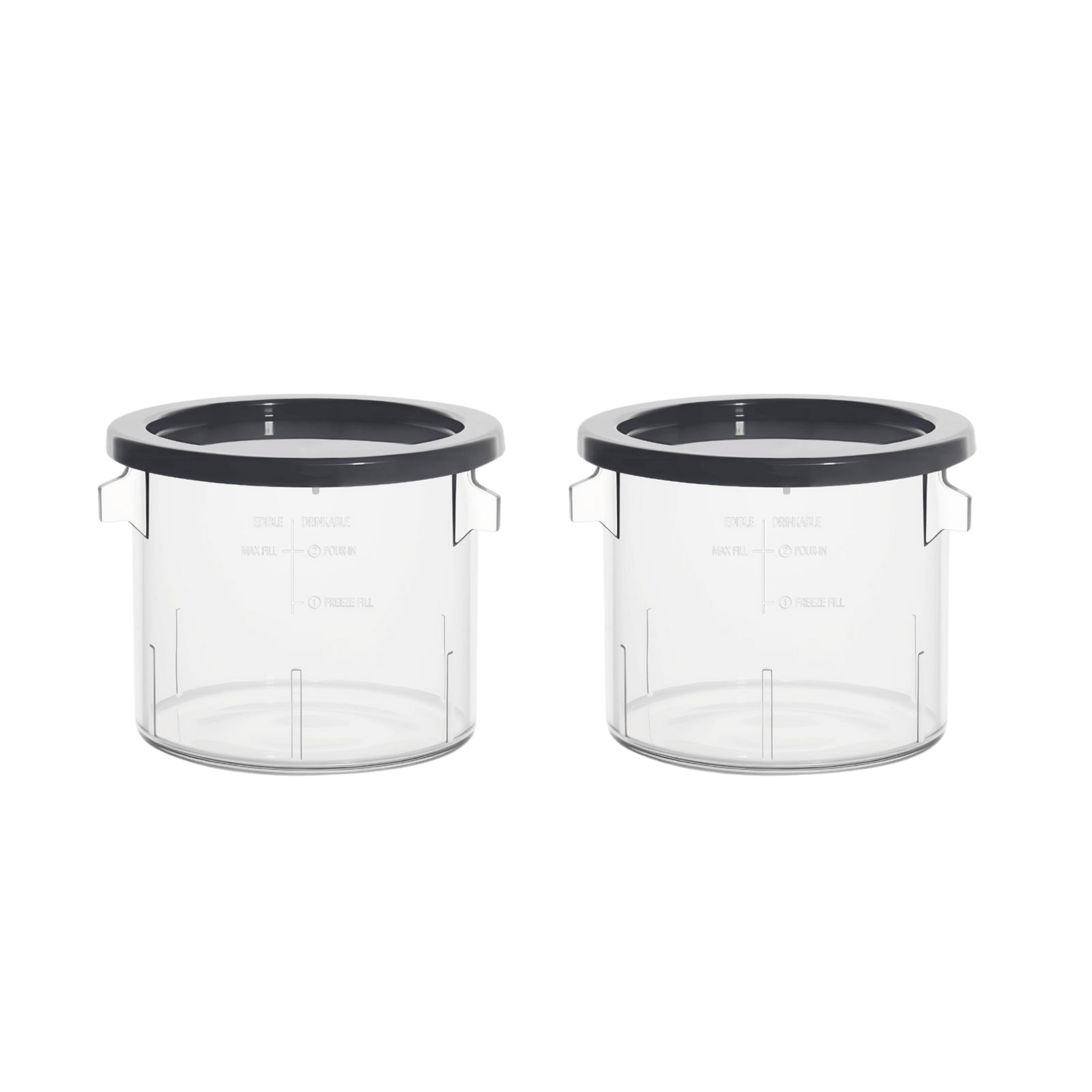 2-pak bøtter til 12-i-1 Ismaskine