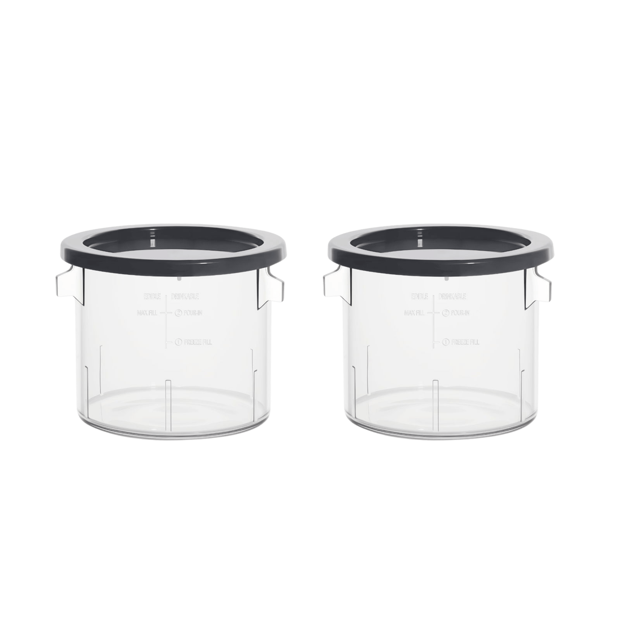 2-pak bøtter til 12-i-1 Ismaskine