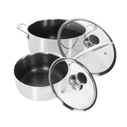 2 Hybrid Gryder: Kasserolle 16 cm og Gryde 20 cm