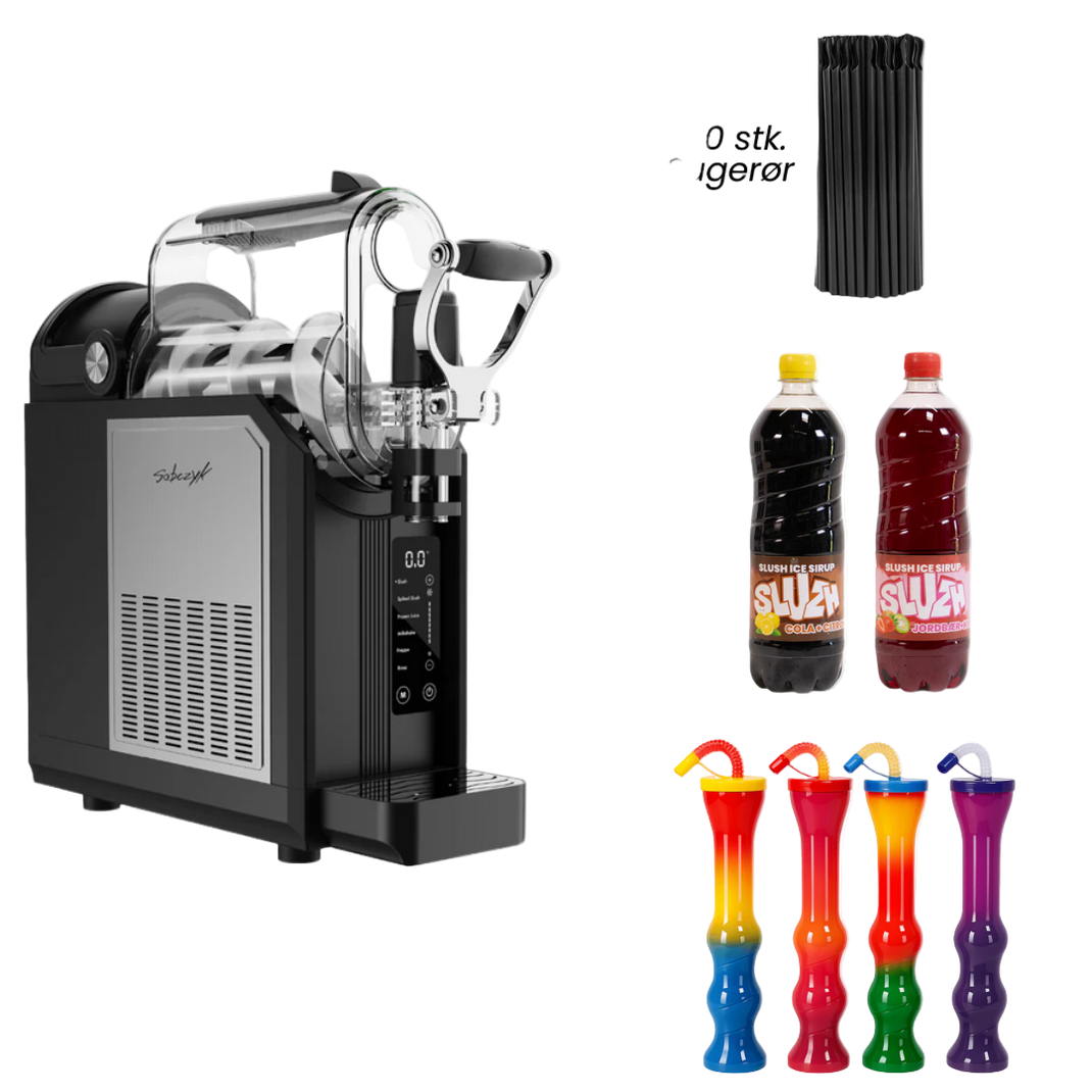 Slush Ice – Maskiner, koncentrater & bægre | Sobczyk – caspersobczyk.dk