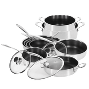 3 Hybrid Stegepander, 2 Gryder, 1 Kasserolle, 1 Wok & 1 Sauterpande