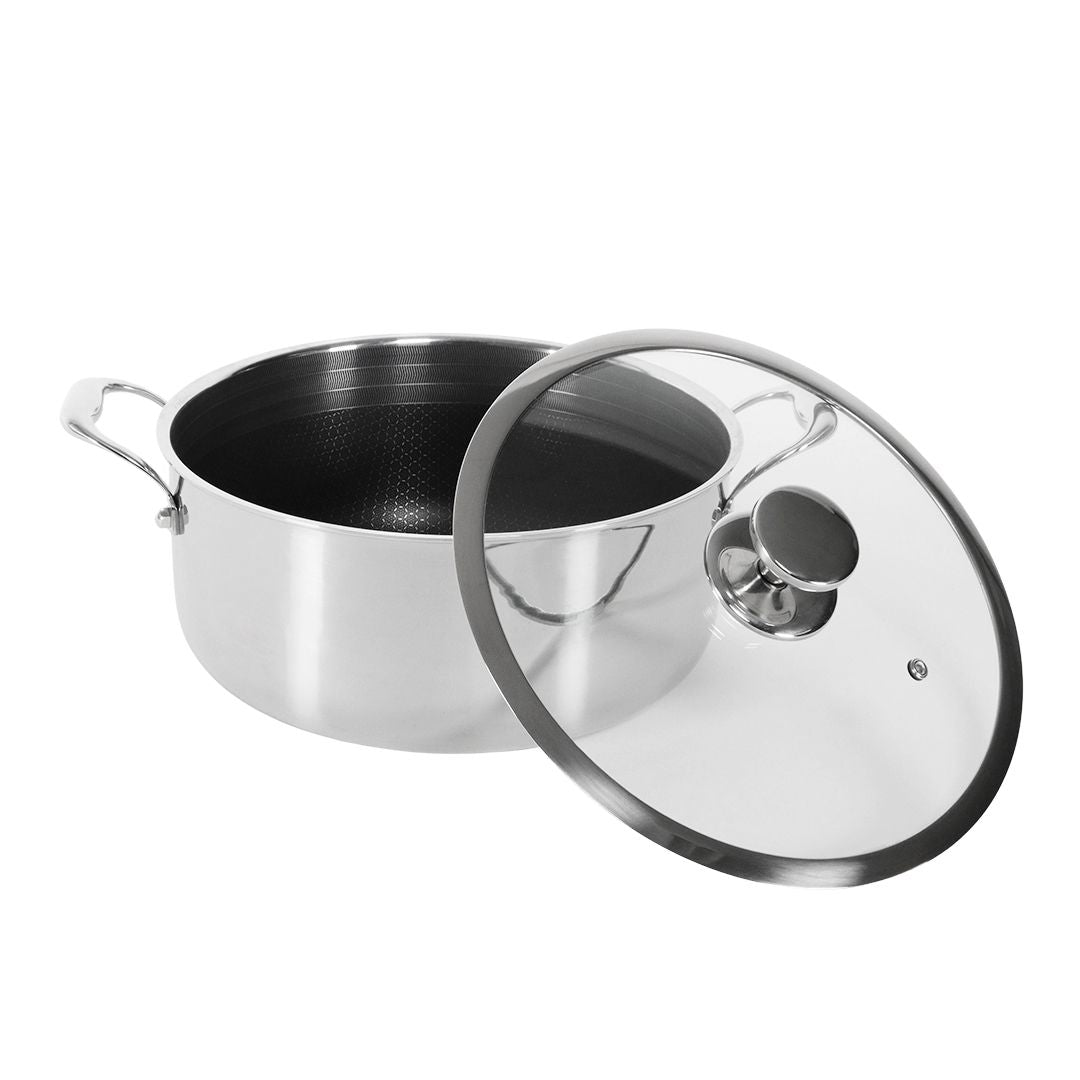Hybrid Gryde m. låg Ø28cm - 7,1L