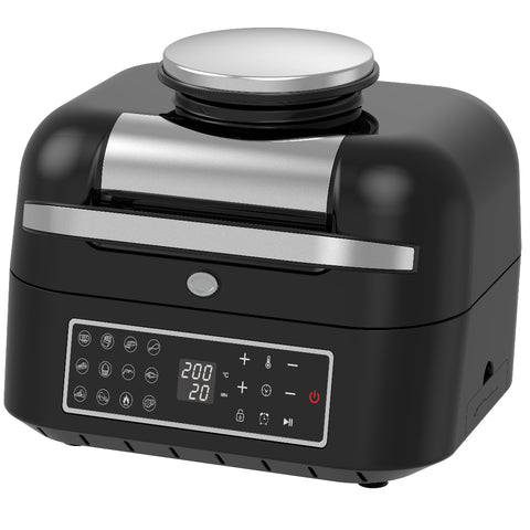 2-i-1 Grill og Airfryer 6,3 Liter - 1800W