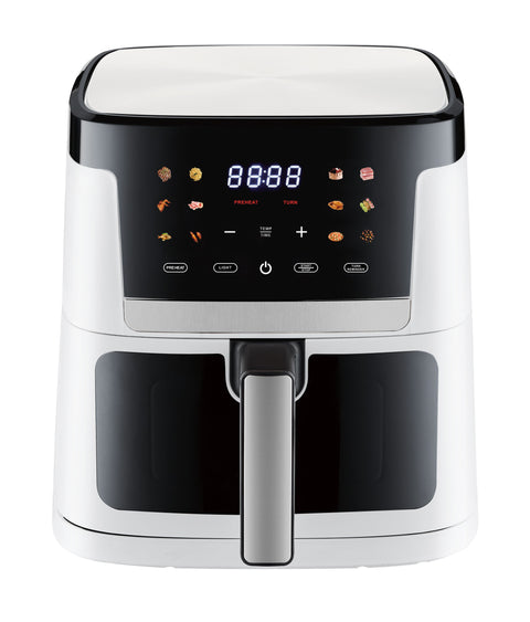 Digital Airfryer 7 Liter, Sort - 1800W