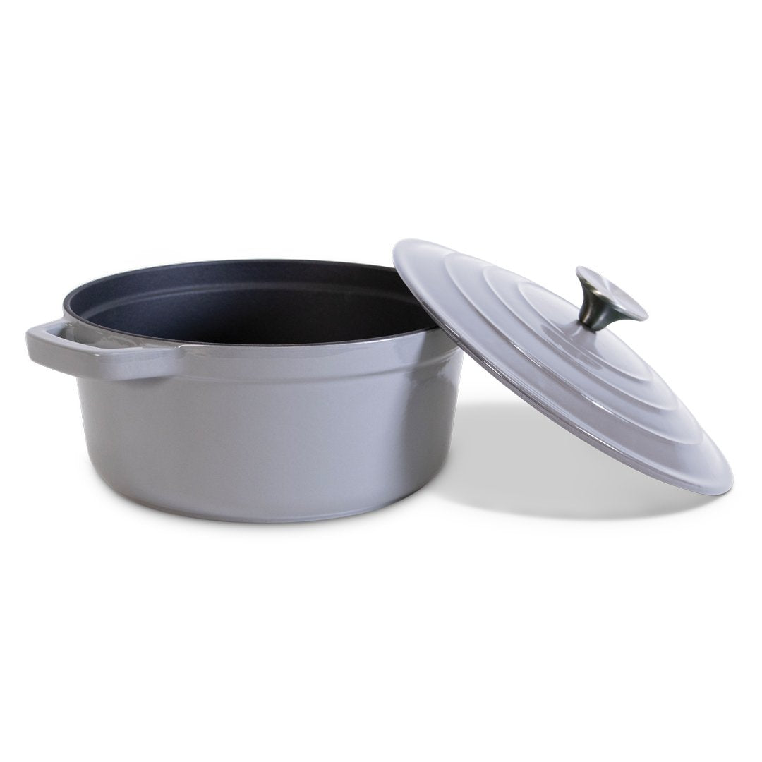 Støbejernsgryde, Emaljeret - 24 cm