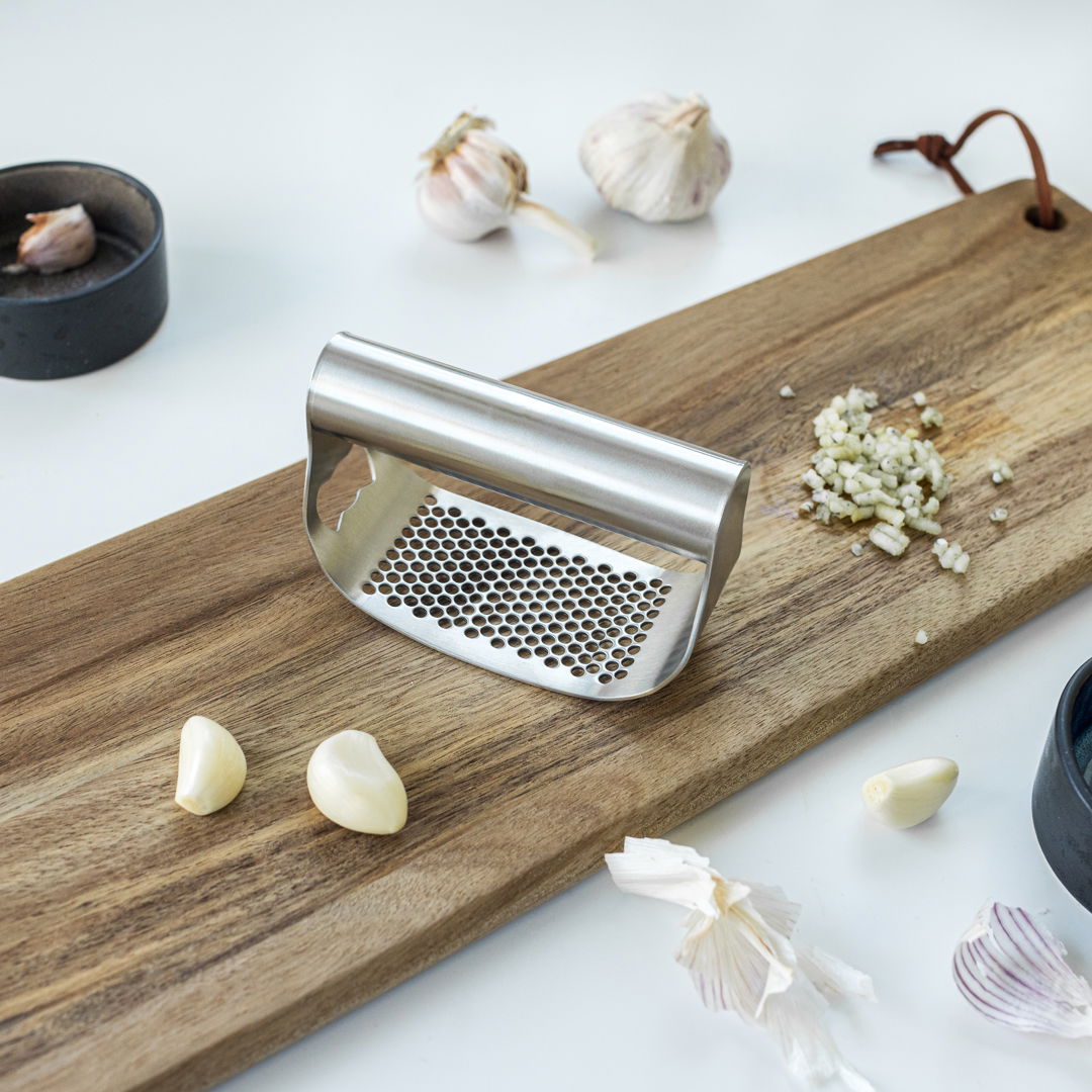 Hvidløgspresser i Rustfrit Stå *DEMO*
