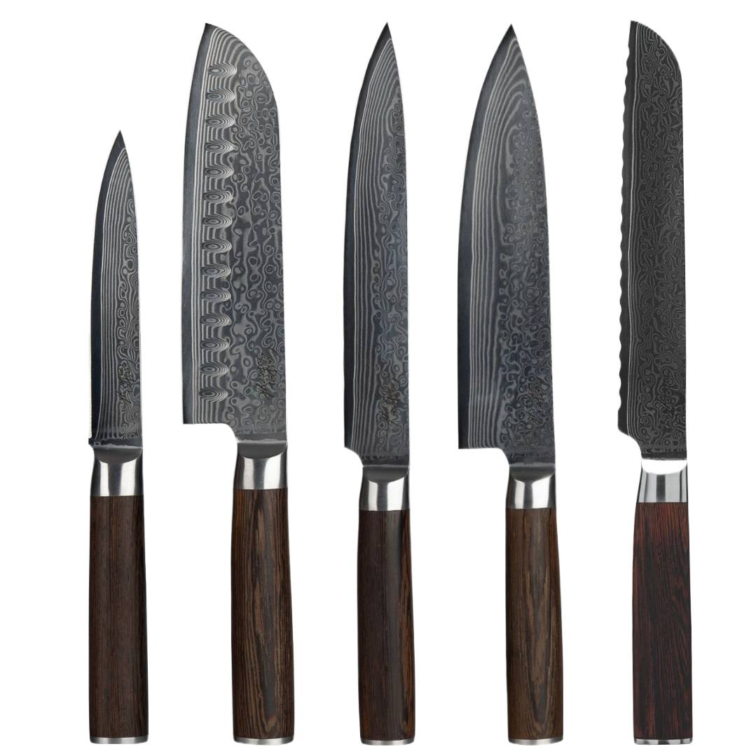 Alle Knive fra Damaskus Serien