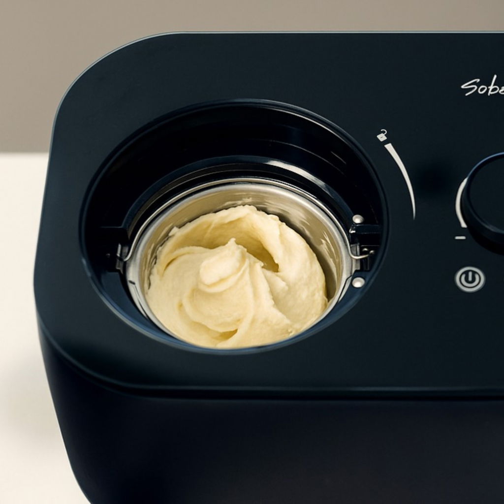 Ismaskine med kompressor