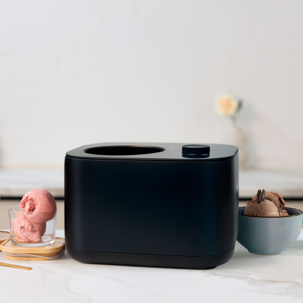 Ismaskine med kompressor