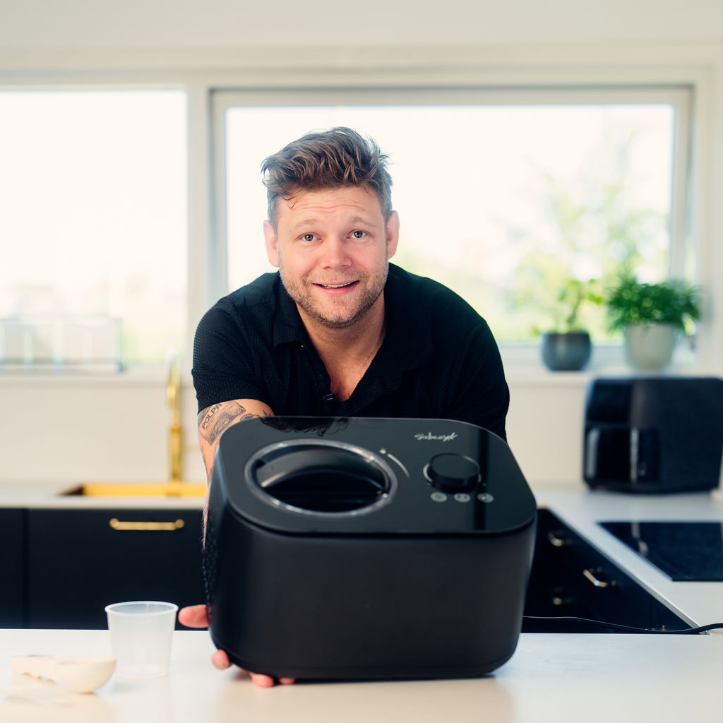 Ismaskine med kompressor