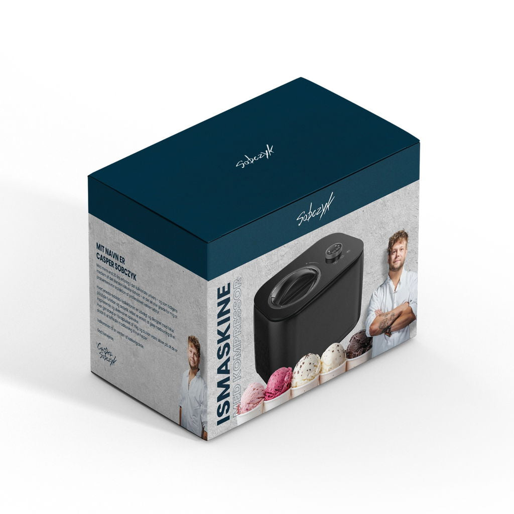 Ismaskine med kompressor