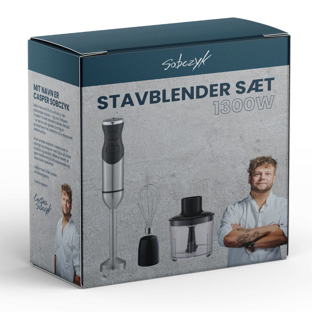 Stavblender 3 dele - 1300W