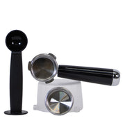 Reservedel: Espressomaskine Portafilter,filterkruv, tamper/måleske