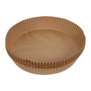 Airfryer papirforme runde – 100 stk. engangsforme til fedtfri og nem madlavning – Casper Sobczyk