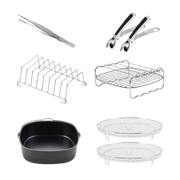 Airfryer Tilbehør Sæt med 6 dele - 7,5 Liter