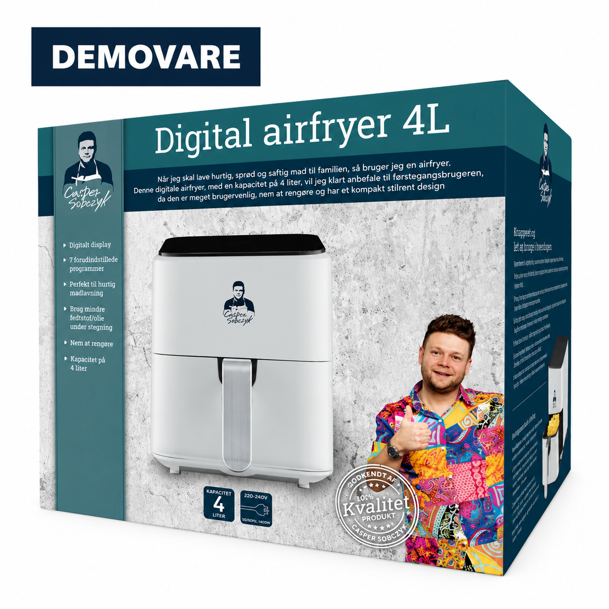Digital Airfryer 4 Liter *DEMO*