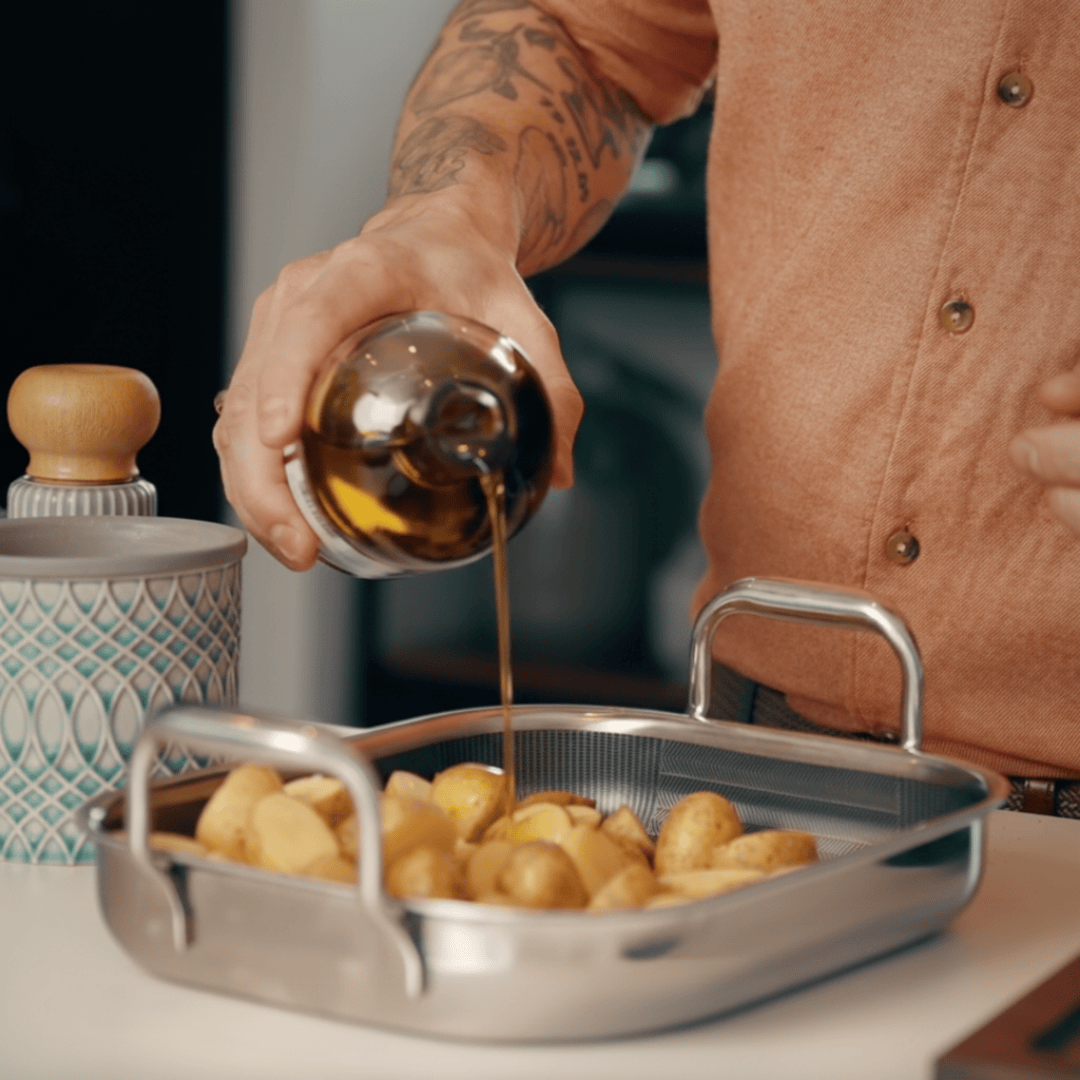 Hybrid Lille Bradepande 25x20x4.5cm