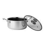 Hybrid Gryde m. låg Ø24cm - 5L