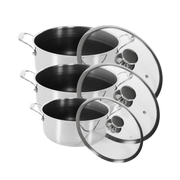 Hybrid Non-Stick Grydesæt 20, 24 og 28 cm