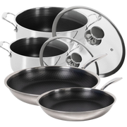 2 Hybrid Stegepander, 24 cm, 28 cm, 2 Hybrid Gryder 20 cm, 24 cm