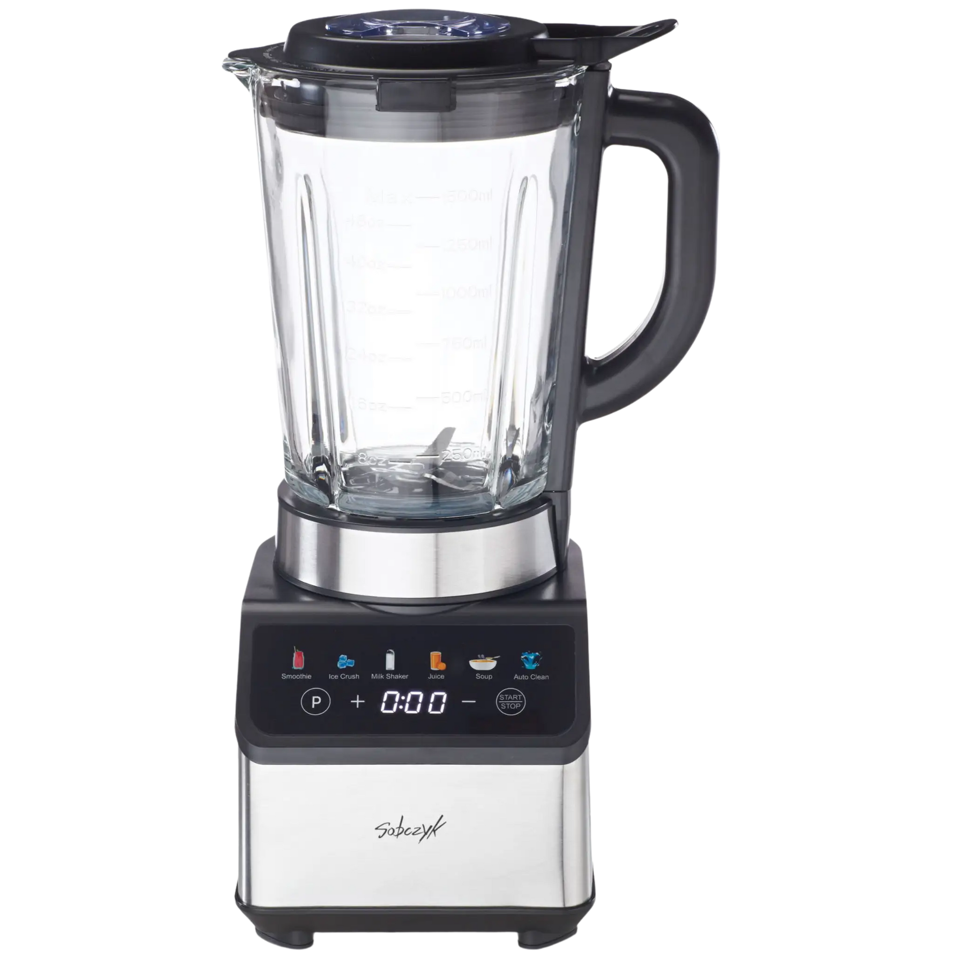 Digital blender 1200W – kraftfuld blender til smoothies, isknusning og madlavning – Casper Sobczyk