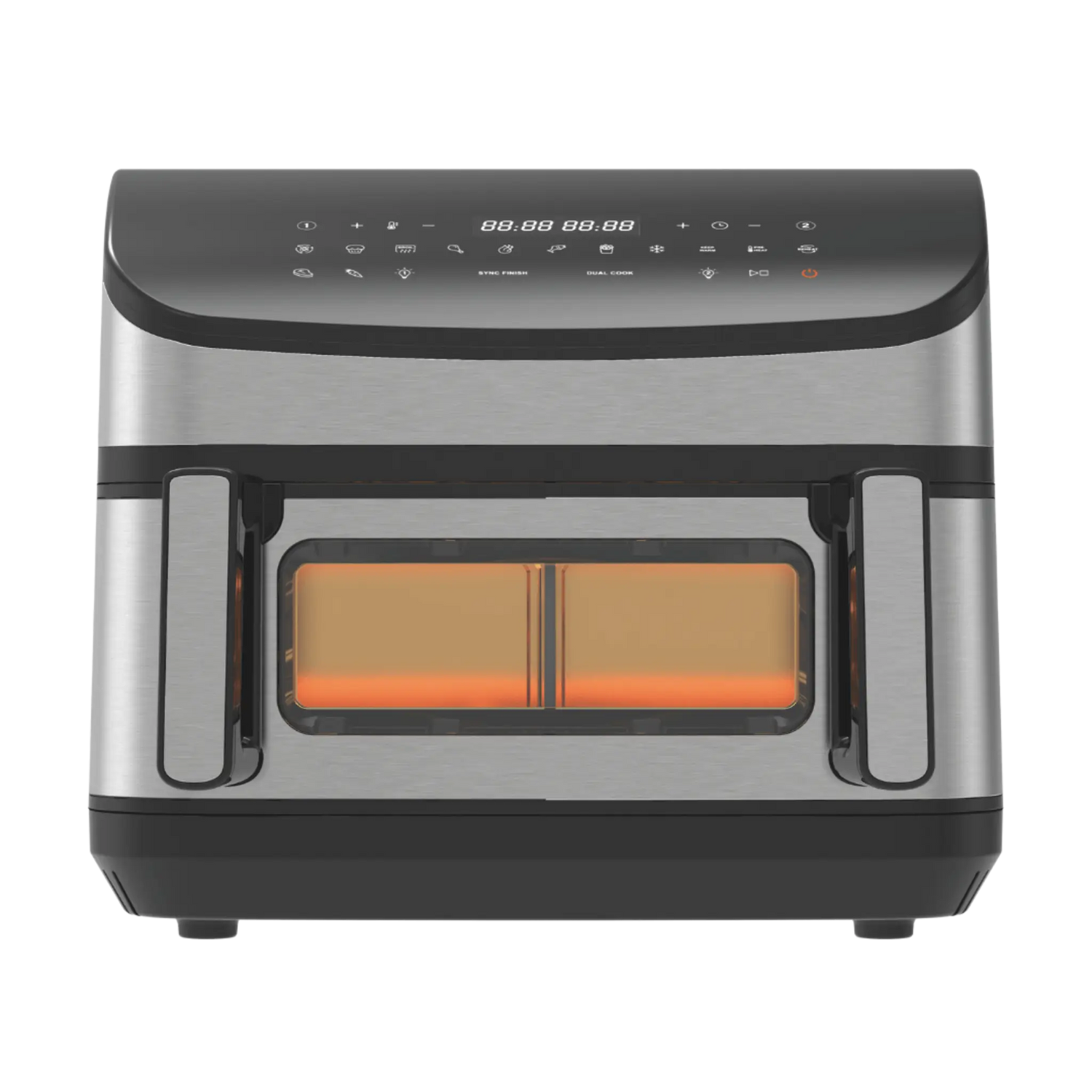 DualFry Fusion Airfryer 10,5 liter – kraftfuld 2700W airfryer med dobbelt zone – Casper Sobczyk