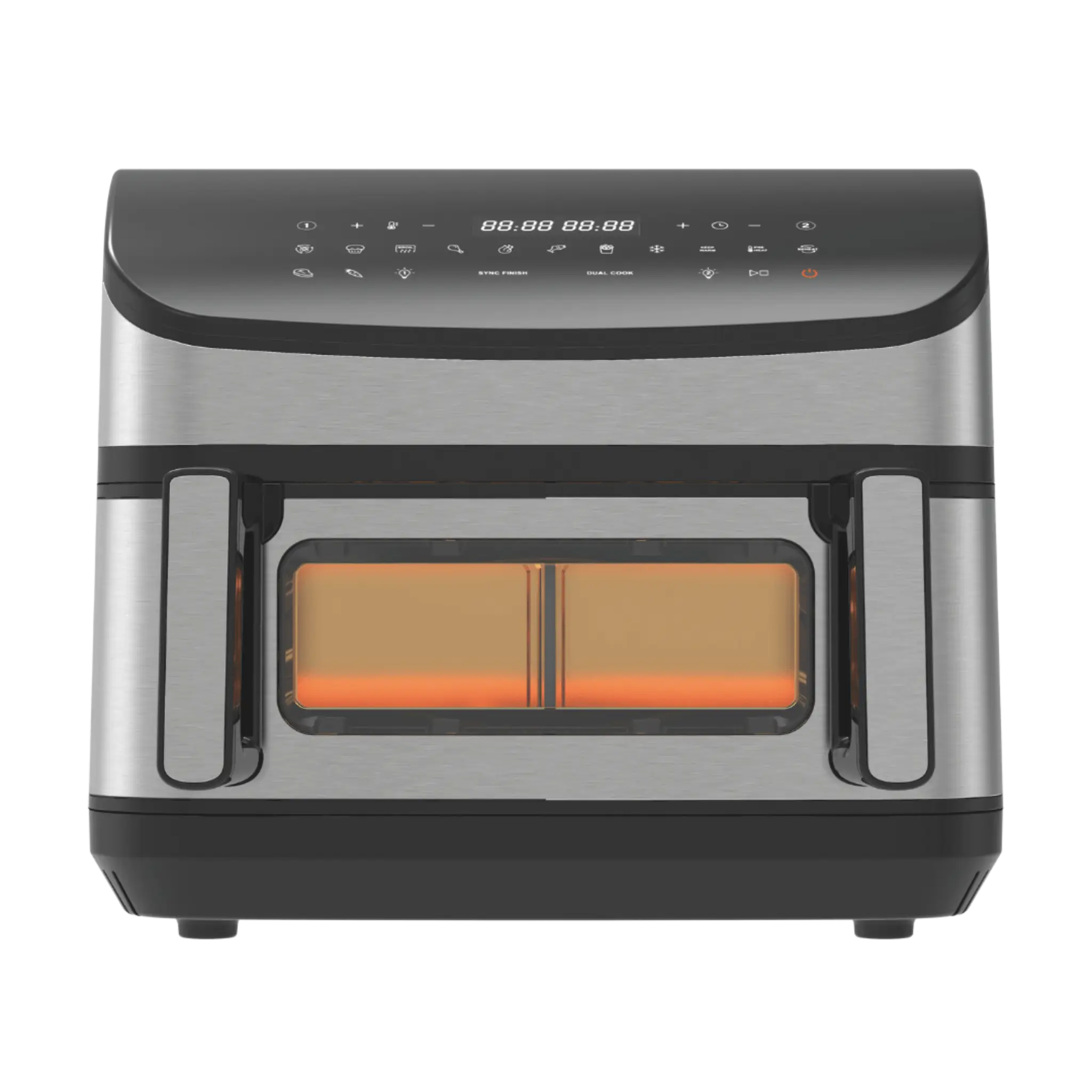 DualFry Fusion Airfryer 10,5 liter – kraftfuld 2700W airfryer med dobbelt zone – Casper Sobczyk