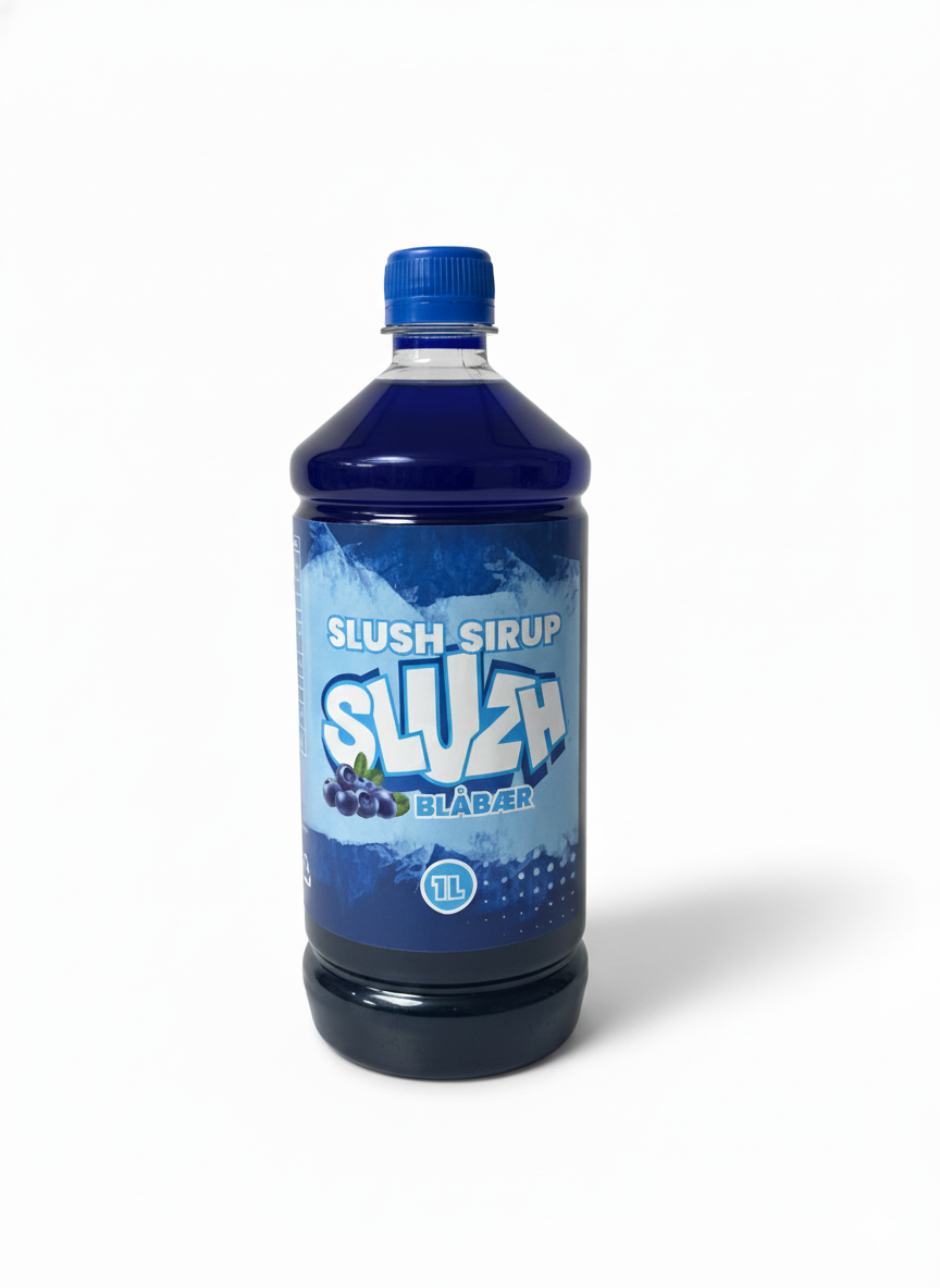 Blåbær Sirup (koncentrat) 1000 ml