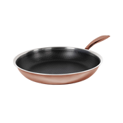 Hybrid stegepande 24 cm Rose Gold – 3-lags stål med keramisk PFAS-fri nonstick belægning – Casper Sobczyk