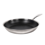 Hybrid stegepande 20 cm – kompakt nonstick pande i rustfrit stål til præcis stegning – Casper Sobczyk
