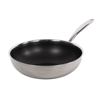 Hybrid wok 28 cm – 3-lags stål med keramisk PFAS-fri nonstick belægning til hurtig stegning – Casper Sobczyk