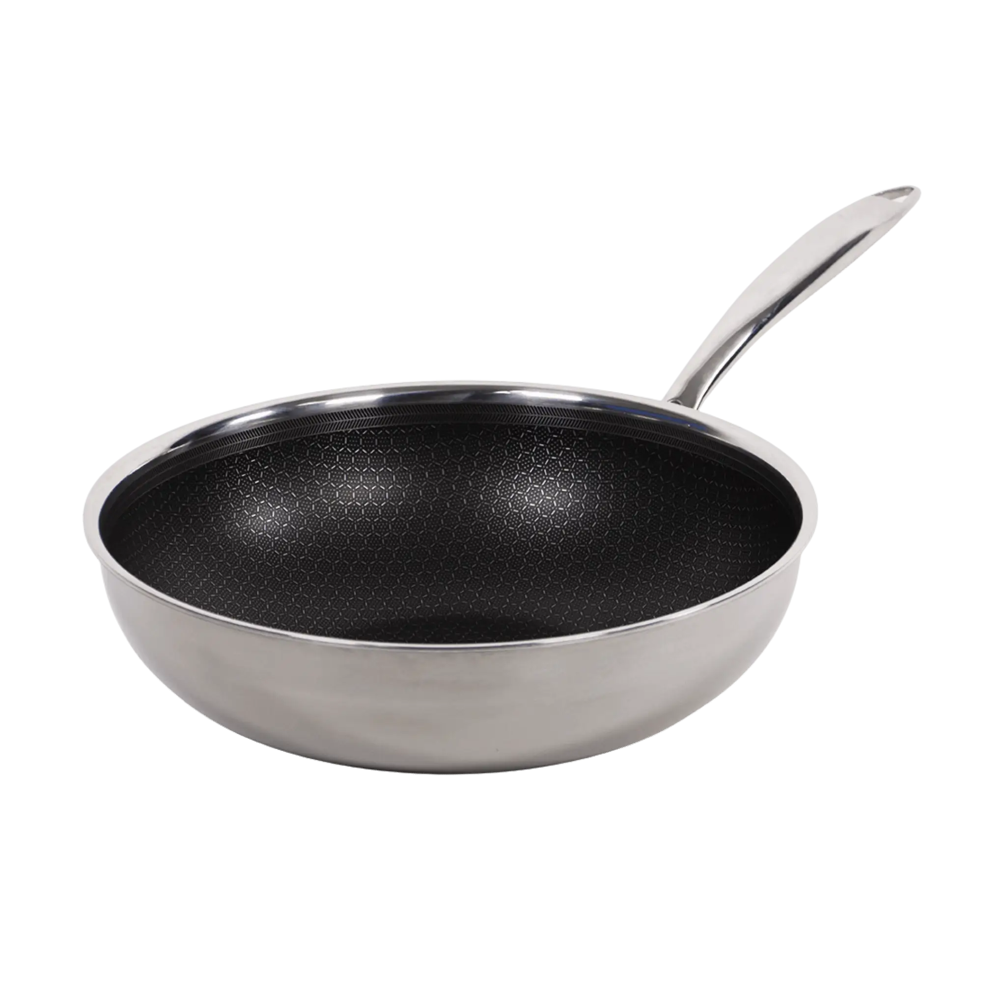 Hybrid wok 28 cm – 3-lags stål med keramisk PFAS-fri nonstick belægning til hurtig stegning – Casper Sobczyk