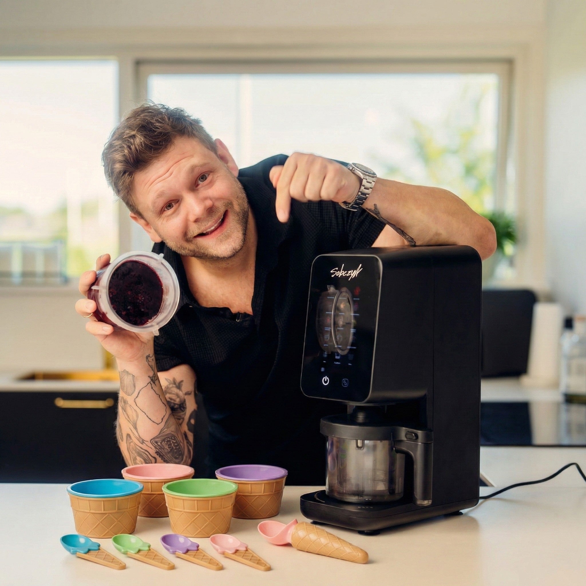 Isbarsæt – Ismaskine + Isbægersæt